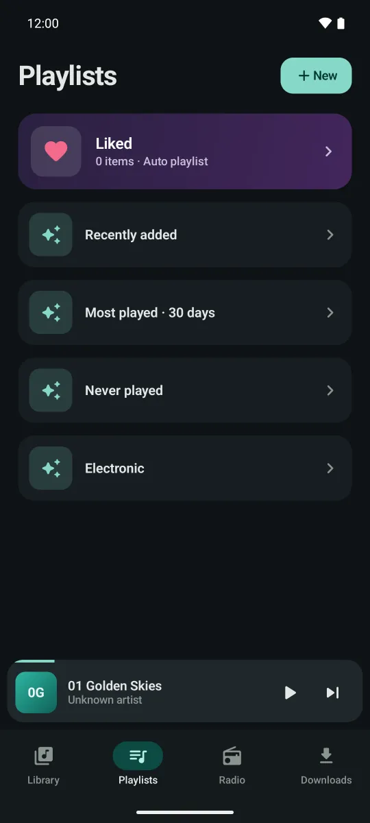 Smart playlists