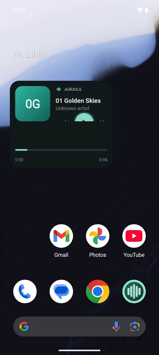 Home-screen widget